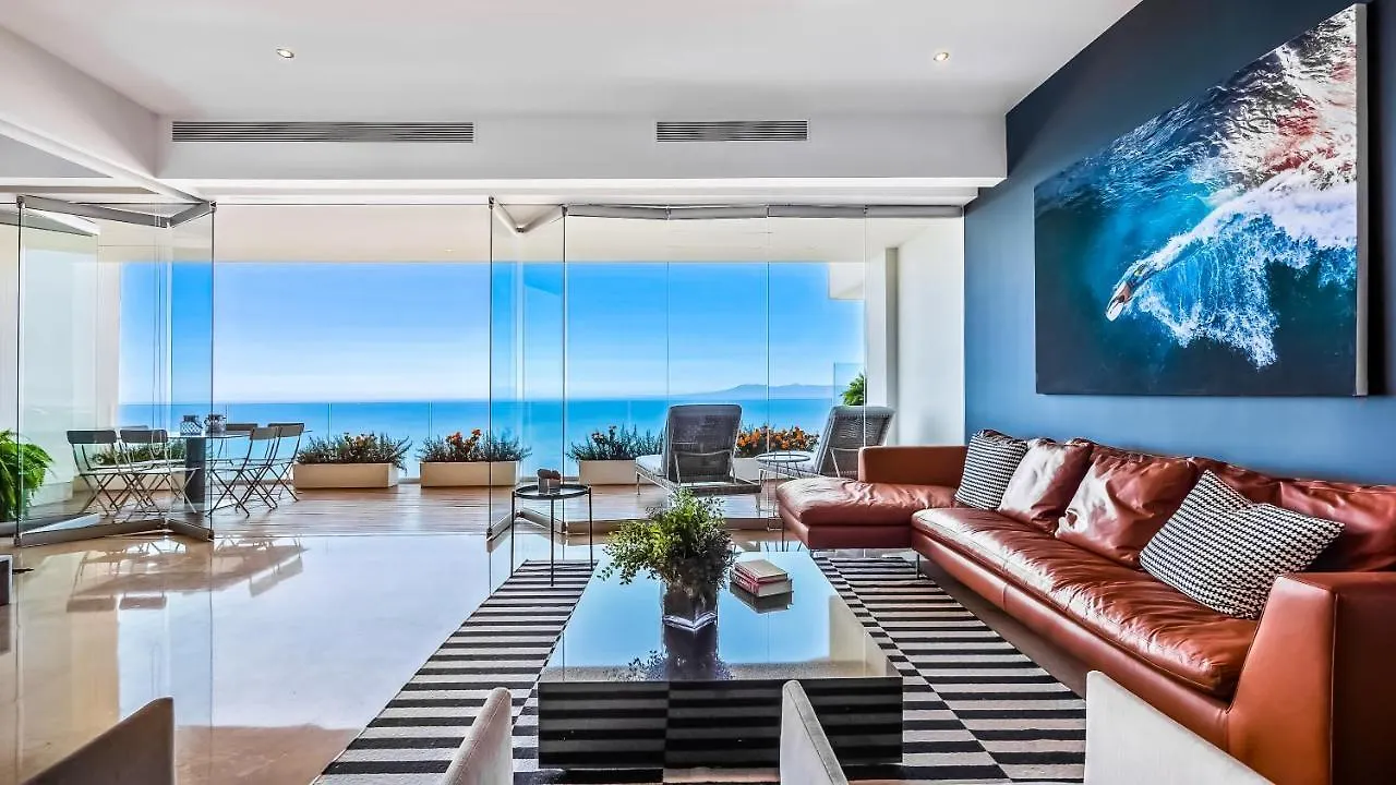Apartment Avalon - 907 Gorgeous View 3 Bedroom Private Pool Amapas Puerto Vallarta