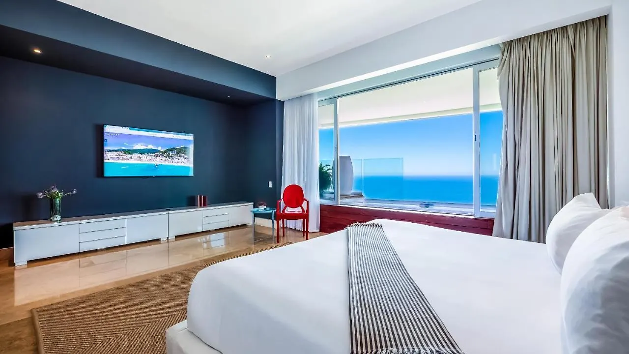 公寓 Avalon - 907 Gorgeous View 3 Bedroom Private Pool Amapas 巴亞爾塔港